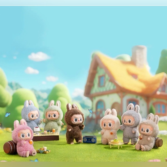 LABUBU THE MONSTERS - Exciting Macaron Vinyl Face Blind Box Full Set - Picture 5 of 5